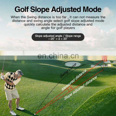 Laser Distance Meter Golf Slope Scan Lens Mode Measurement Usb Rechargeable Battery Speed Data Save Hold Laser Rangefnder photo-3