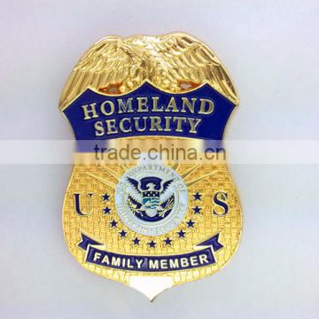 Homeland badges custom metal badges metal souvenir