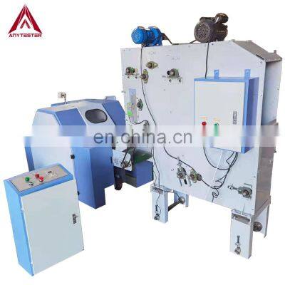With a Bucket Feeder Small Alpaca Wool and Cotton Fiber Carding Machine photo-3