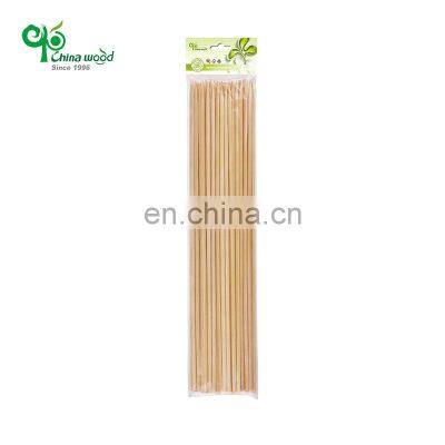 Professional Custom Printed Food Grade Bbq Sticks Eco - Friendly Bamboo Barbeque Skewers photo-3