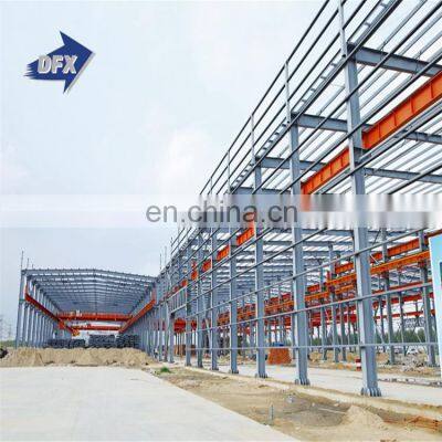 China Steel Prefabricated Warehouse Metal Building Industrial Shed Light Steel Structure photo-3
