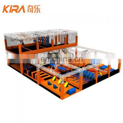 Free Design Adventure Ninja Course American Kids / Adult Ninja Warrior Obstacle Course For Sale