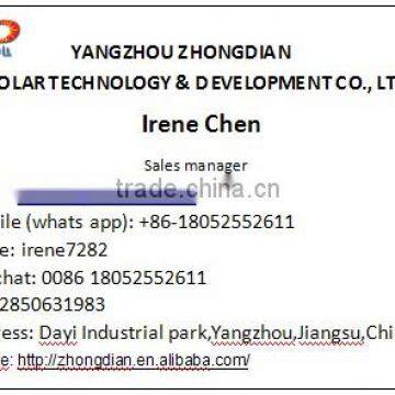 6m Pole LED Solar Powered Street Light With High Efficiency Chip photo-6