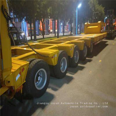 Heavy Duty Low Platform Crawling All Over the Ground Wire Axle Semi-trailer photo-4