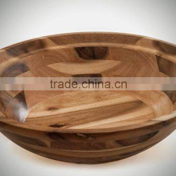 High quality best selling eco friendly Natural Rubberwood Bowl from Viet Nam