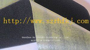 Seam-free lamination high-frequency voltage thermal injection hook does not scratch the hair Velcro buckle