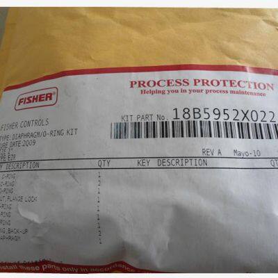 Emerson Fisher EZR Pressure Reducing Regulator Spare Parts Kit – 1”/2” Main Valve, EZR-OSX Repair & 17E97 Diaphragm 130 Leak Replacement