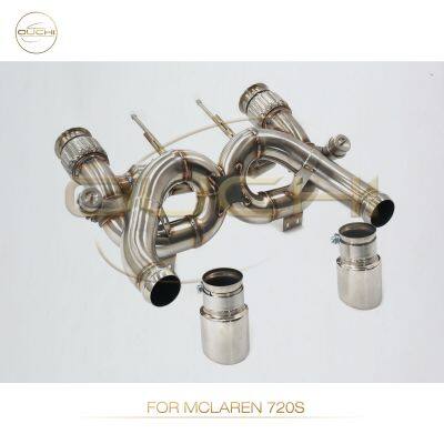 Система выхлопа SS304 Catback для McLaren 720S. Муфлер с наконечниками. Высокопроизводительные детали выхлопной системы автомобиля
