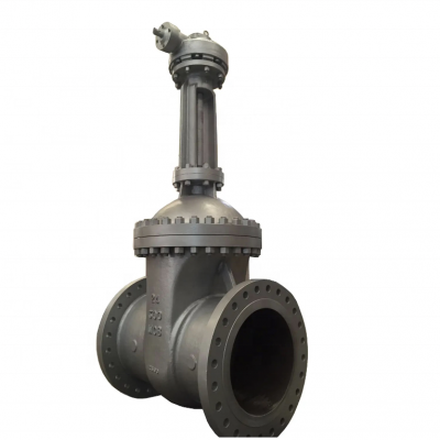 API600 10 Inch Cast Steel OS&Y Wedge Gate Valve Flange Connection Rising Stem WCB Valve Handwheel Gate Valve photo-4