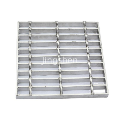 Hot-dip Galvanized Steel Grating for Ground Surfaces and Trenches, Serrated Surface Grating Bars