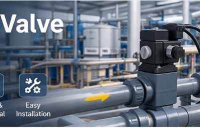 Пневматический электромагнитный клапан PVC 2/2-ходового типа 160, автоматический клапан управления для системы водоподготовки