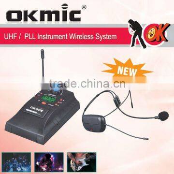 OK-8R Instrument performance UHF/PLL Wireless Microphone