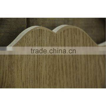 Wood Kitchen White Cambered Restaurant Decorative Border Pig Wood Wall Plaque With Sayings photo-5