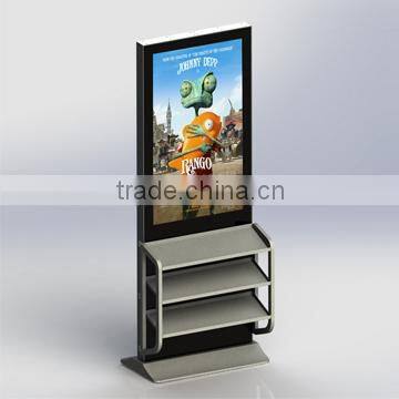 55" Indoor Floor Stand Advertising Player Android Digital Signage Player Advertising Digital Lcd Signage Kiosk Screen Player photo-2