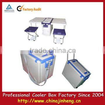 Picnic foldable drink cooler