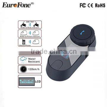 BT Intercom 800M FDC-02SC W/LCD Screen Bluetooth Wireless Motorcycle Motorbike Interphone photo-3