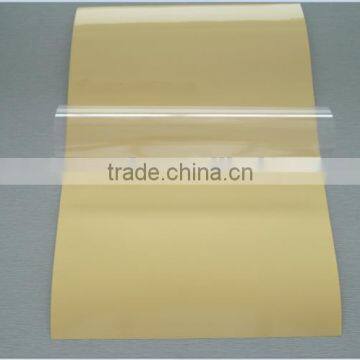 Transparent self adhesive sticker paper PET