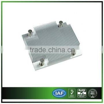 customized aluminum Skiving fin heat sink 004