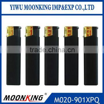 Rubber Painting Cheap Plastic Electric Flame Cigar Lighter