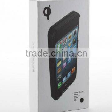 Newest High Quality Wireless Charger Receiver Battery Case for 5s photo-3