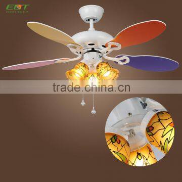 Asian Style Global Bulb Decorative Fan