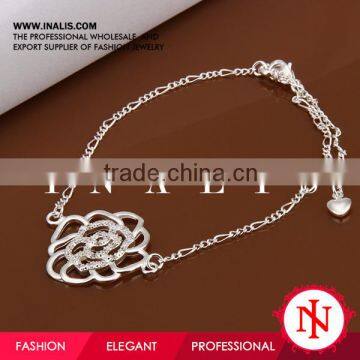 2014 womens flower design beautiful anklet A027