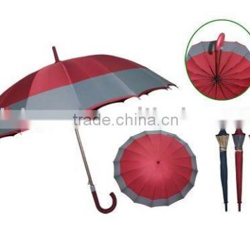 Aluminium straight umbrella