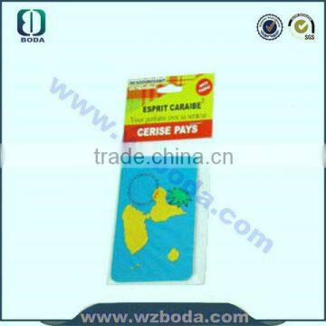 Brand new car air freshener packing with high quality