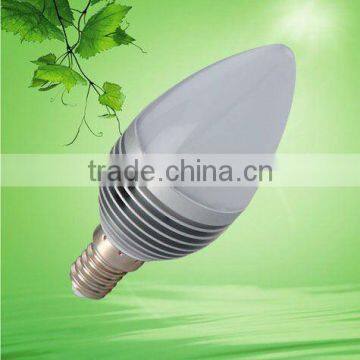 3W E14 85V-220V Dimmable LED Candle Bulbs with CE,ROHS