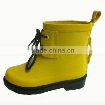 Fashion rubber tain boots for children 2012