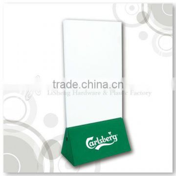 Plastic Menu Holder PS material