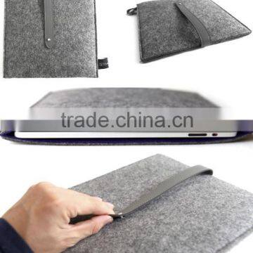 Felt notebook computer case