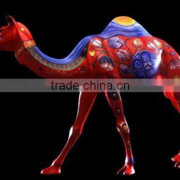 FRP camel statue