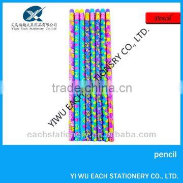 7 inch HB wooden heat transfer printed pencil