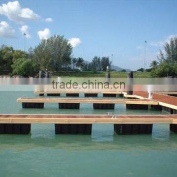 HDPE floating pontoon