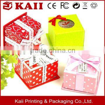 reliable supplier of candy gift box, foldable gift box, window gift box in China