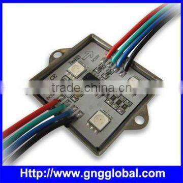 3SMD 5050 waterproof full color ws2801 pixel rgb led module