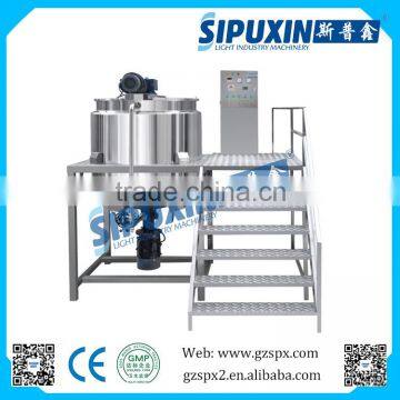 Sipuxin 100-1000L electric heating mixing tank for small business