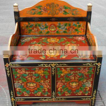 Chinese Antique Furniture Painted Chair