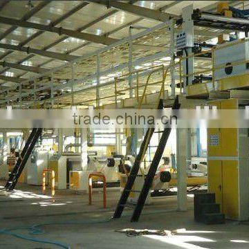 3 layers corrugated cardboard production line