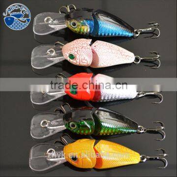 2016 two section jointed crank jig lure