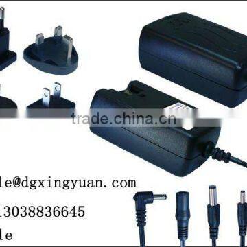 5V or 12V Multi AC Plugs or DC Plugs Adapter Universal