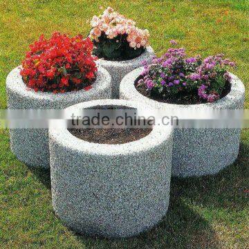 stone plant pot