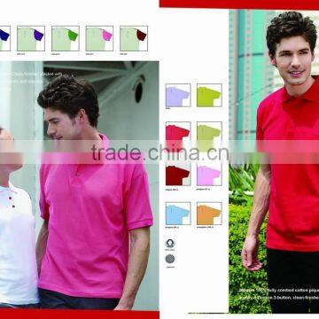 High Quality Fashion Couple Polo Shirt , Custom Polo Shirt Design photo-3