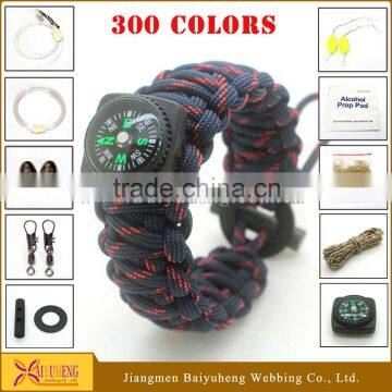 Wholesale High Quality 550 Paracord Survival Bracelet Cheap photo-3