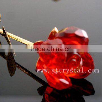 crystal gift,crystal craft,crystal rose