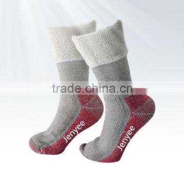 Outdoor mountaineering extra heavy crew 100% merino wool sock, heavy wool sock                        
                                                Quality Choice