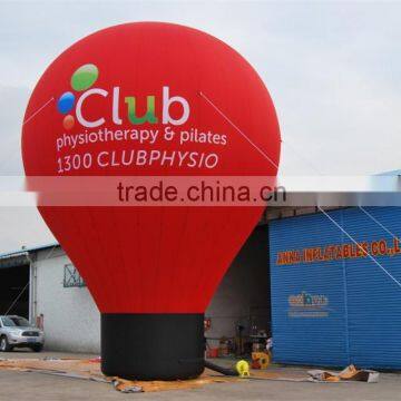 Slogan balloon inflatable ground balloon for openings