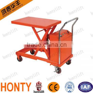 Hot sell Movable Manual or Electric Motor electric lift cart