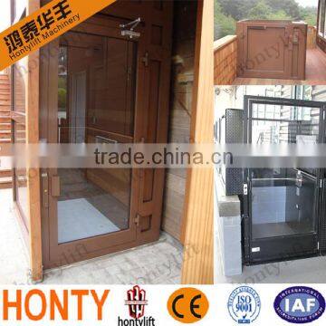 Outdoor Vertical 300kg Obstacle-free Platform Lift Company With CE photo-5